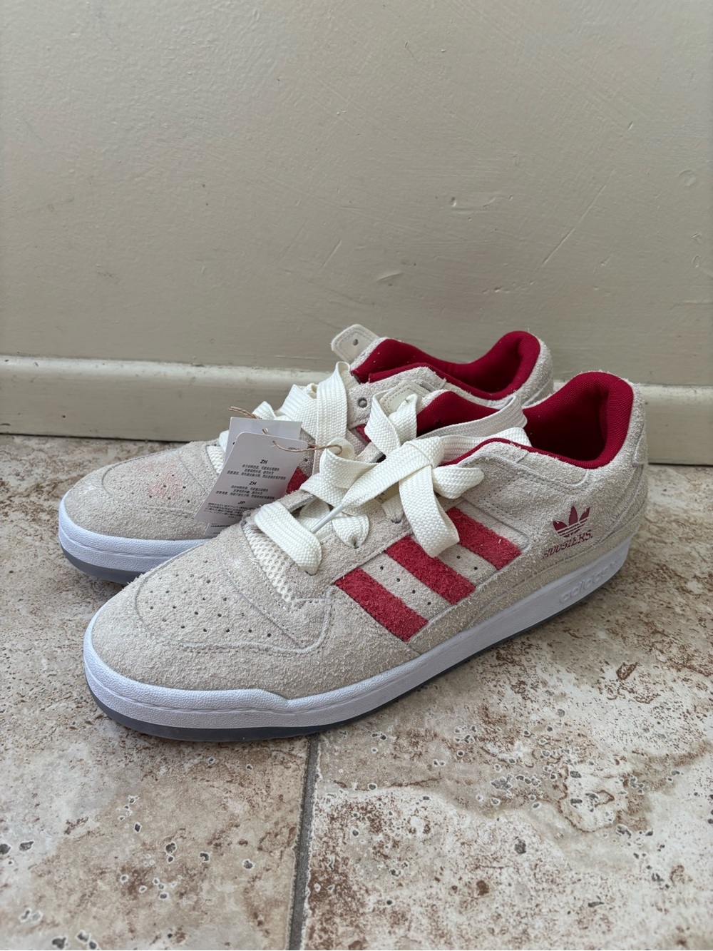 Adidas Forum Low CL NCAA Indiana Hoosiers Low Top Sneakers HQ7482 Men’s 14 NWT